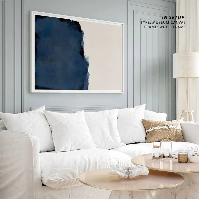In Between Canvas Wall Painting - Black Frame media 3