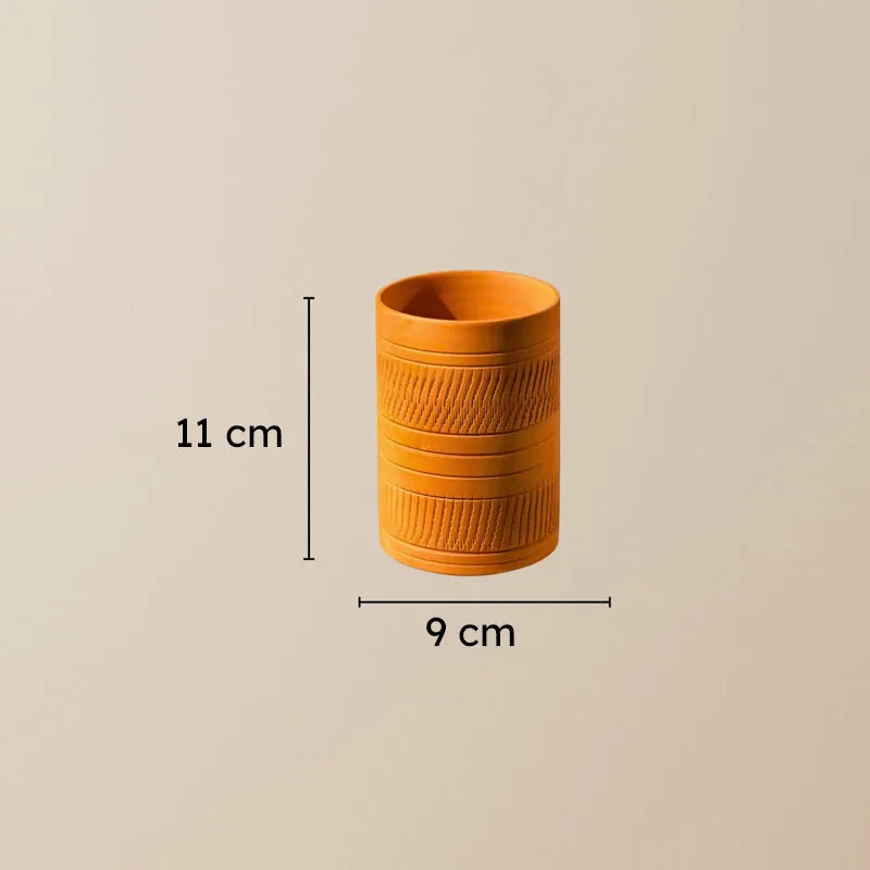 Mitti Terracotta Glass (350 mL) - Set Of Six media 7