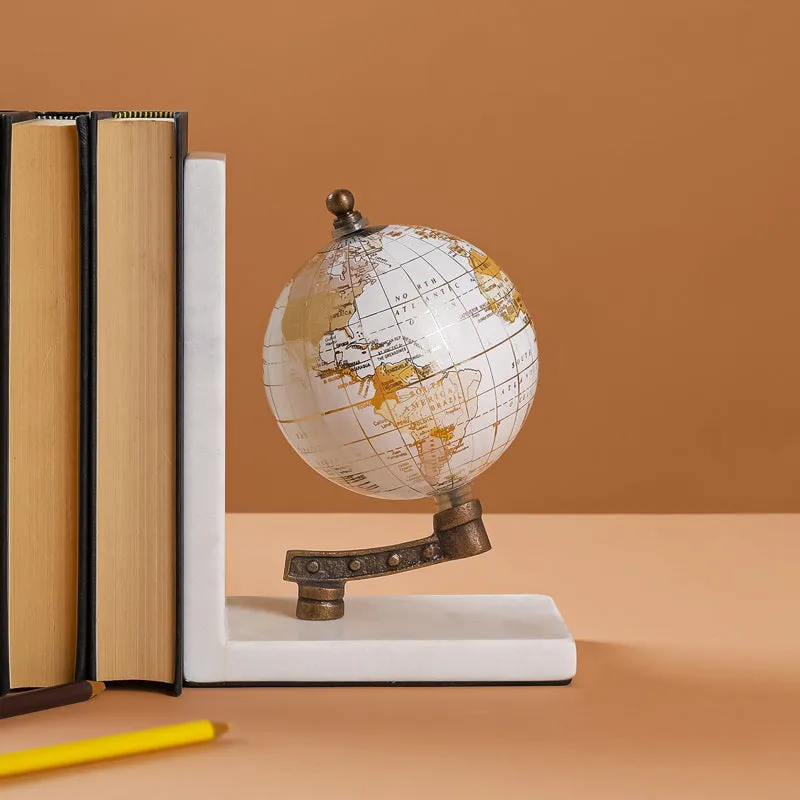 Cartographica Book End (White) - Set Of Two media 4