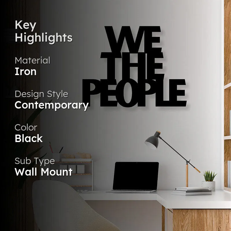 We The People Iron Wall Accent media 2