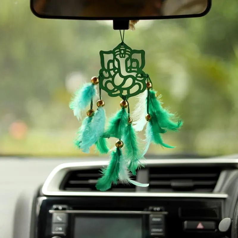 Vinayaka Boon Dreamcatcher - Green media 1