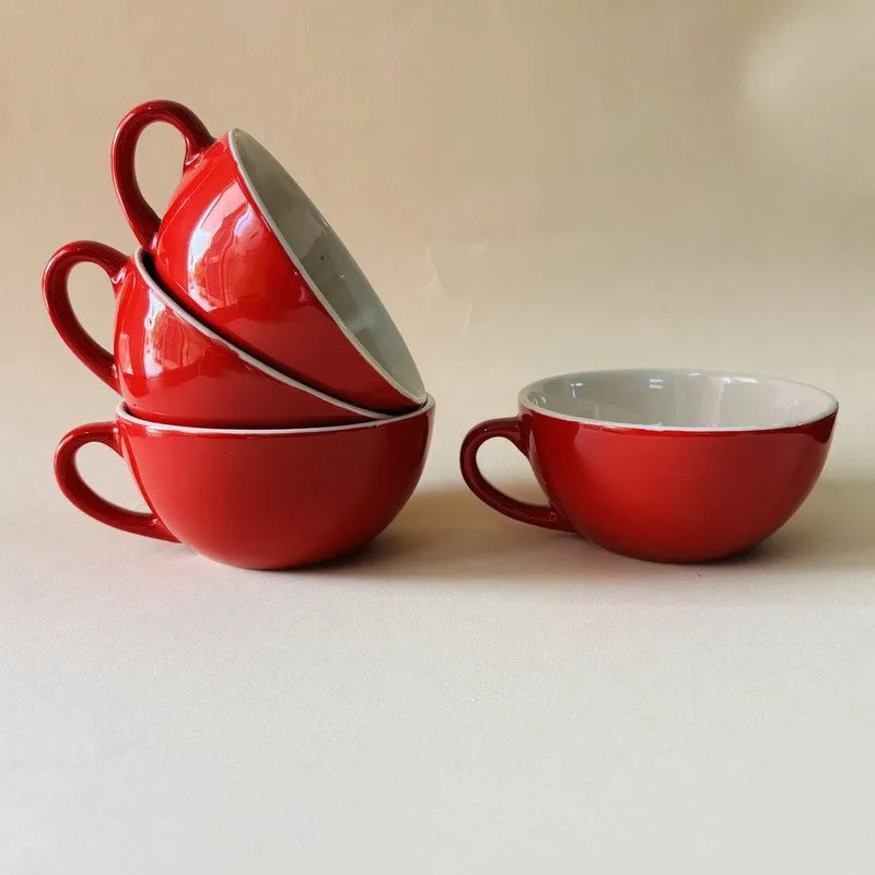 Dawn Ceramic Coffee Mug (320 mL Each) - Set Of Four media 4