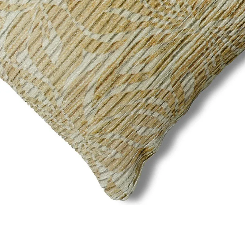 PetalReverie Cushion Cover - Gold media 4