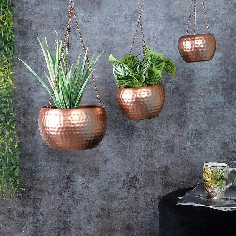 Simesa Hanging Planter - Set Of Three media 1