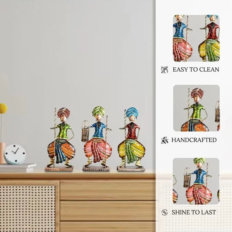 EthniCraft Traditional Showpiece - Set Of Three media 4