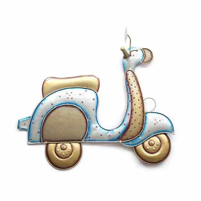Vintage Scooter Iron Wall Accent media 3
