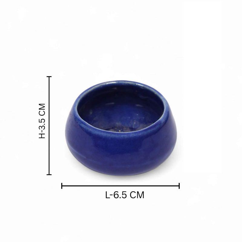 Spec Dip Bowl (Blue/80 mL Each) - Set Of Six media 6