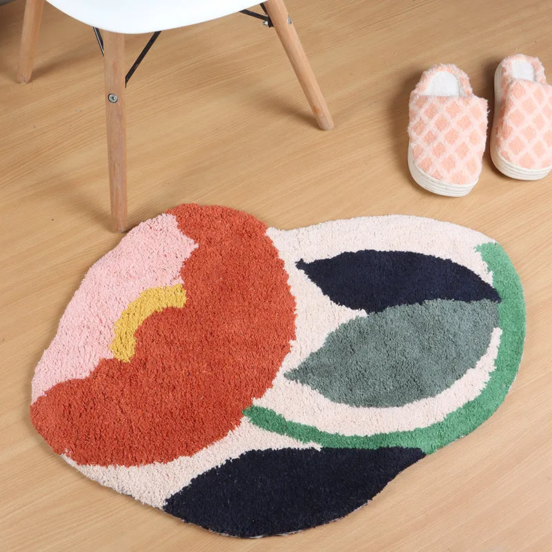 Tulip Twist Poly Cotton Bath Mat media 1