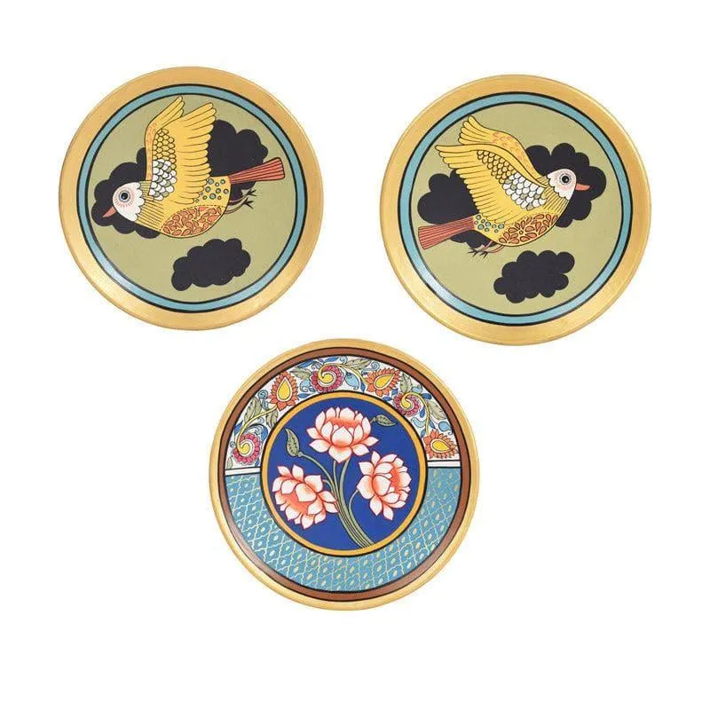 Nature dance Wall Plate - Set Of Three media 3