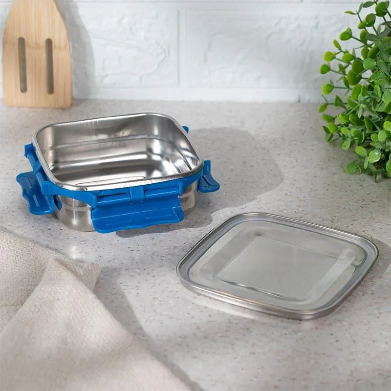 Hotserve Stainless Steel Lunch Box (Dark Blue) - 400 mL media 3