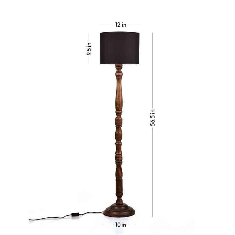 Braided Floor Lamp - Black media 5
