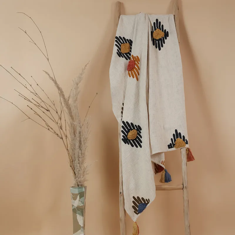 Bohoweave Tufted Cotton Throw media 7
