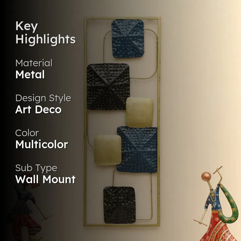 Madsa Abstract Metal Wall Accent media 2