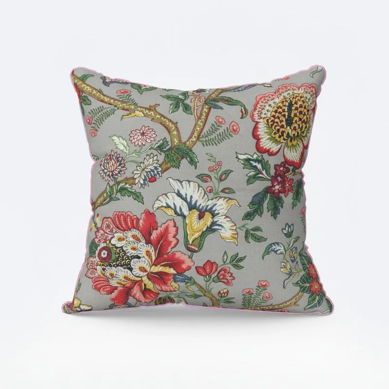 Bloomira Floral Multicolor Cushion Cover Set - Set Of Five media 3