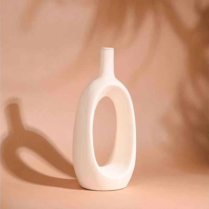 Ring Vase - White media 4