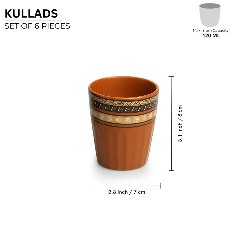 Terra Till Handcrafted Khulhad (120 ML) - Set Of Six media 7