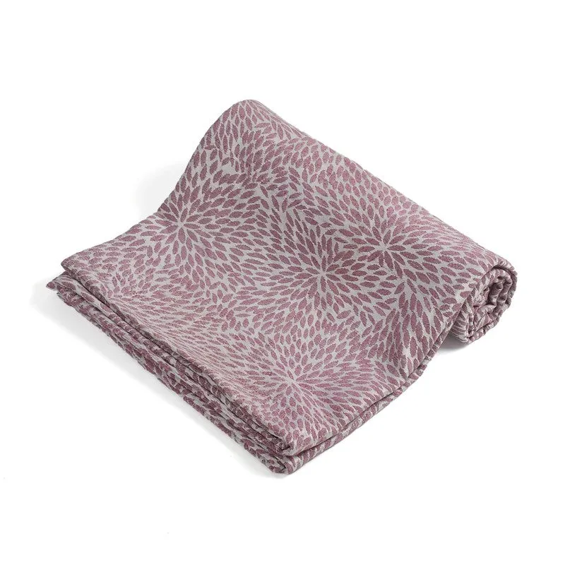Daisytwist Abstract Cotton Throws - Pink media 4