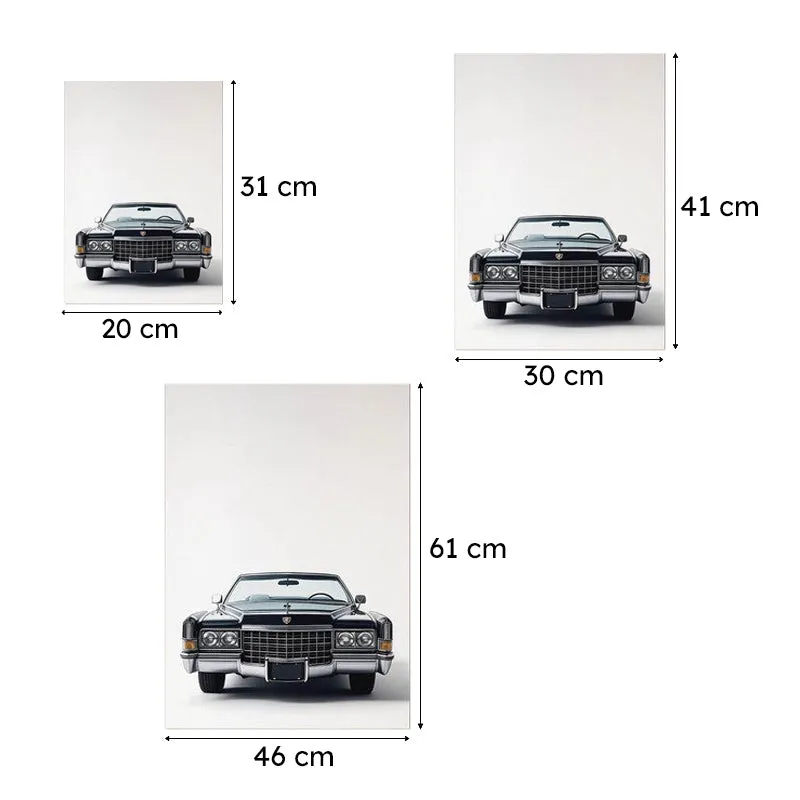 Classic Cruiser Wall Poster - Black media 10