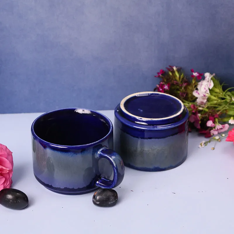 Caterina Ceramic Tea Cup (170 mL Each) - Set of Four media 3