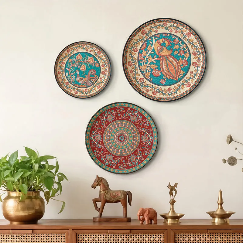 VintageBloom Metal Wall Plates - Set Of Three media 5