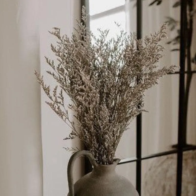 Naturally Dried Lavender Limonium Stems - Set Of Five media 4