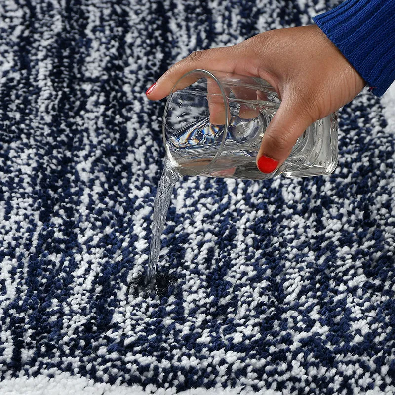 Luxe Anti Skid Bath Mat - Blue media 5