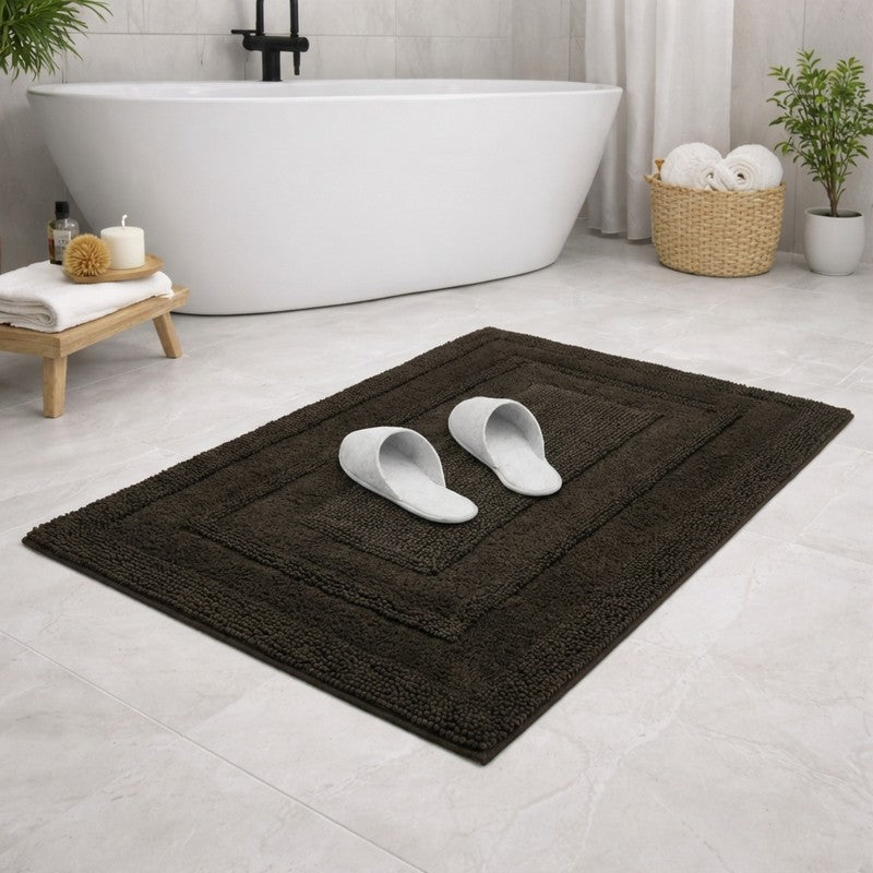 Aqualoom Anti skid Bath Mat  - Brown media 3