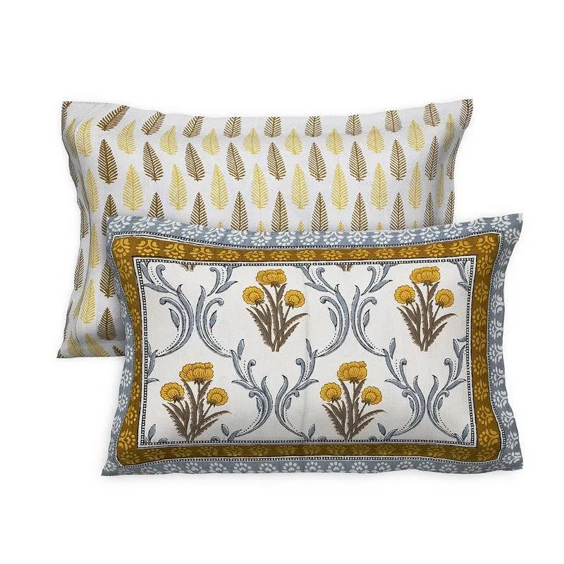 Giselle Floral Cotton Bedsheet - 160 TC media 5