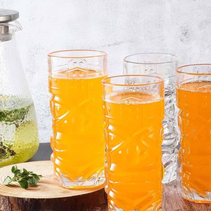Tiki Shiki Glass (400 ml ) - Set Of Four media 3