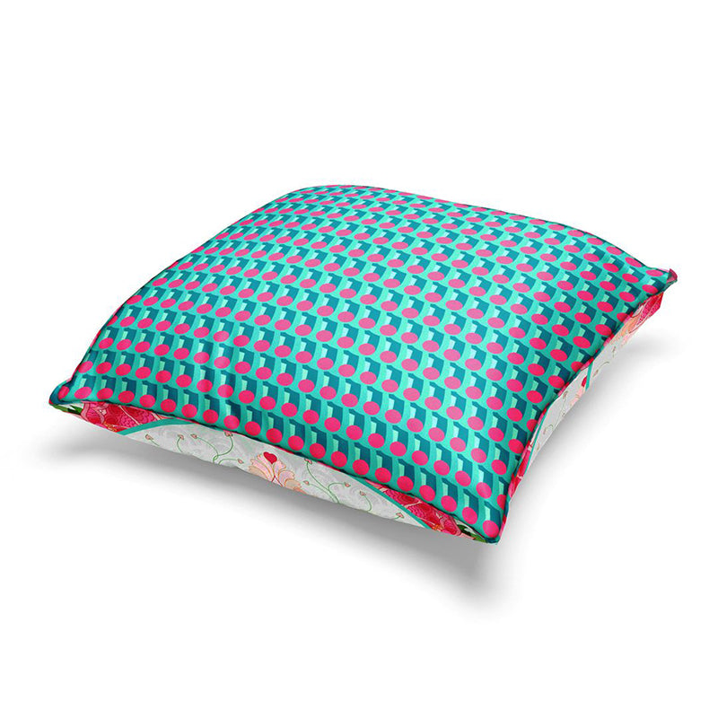 Opra Floral Reversible Cushion Cover media 5