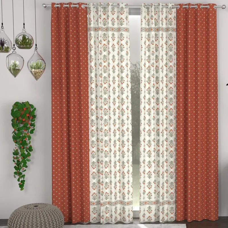 Polka Nest Drape Curtains - Set of Four media 3