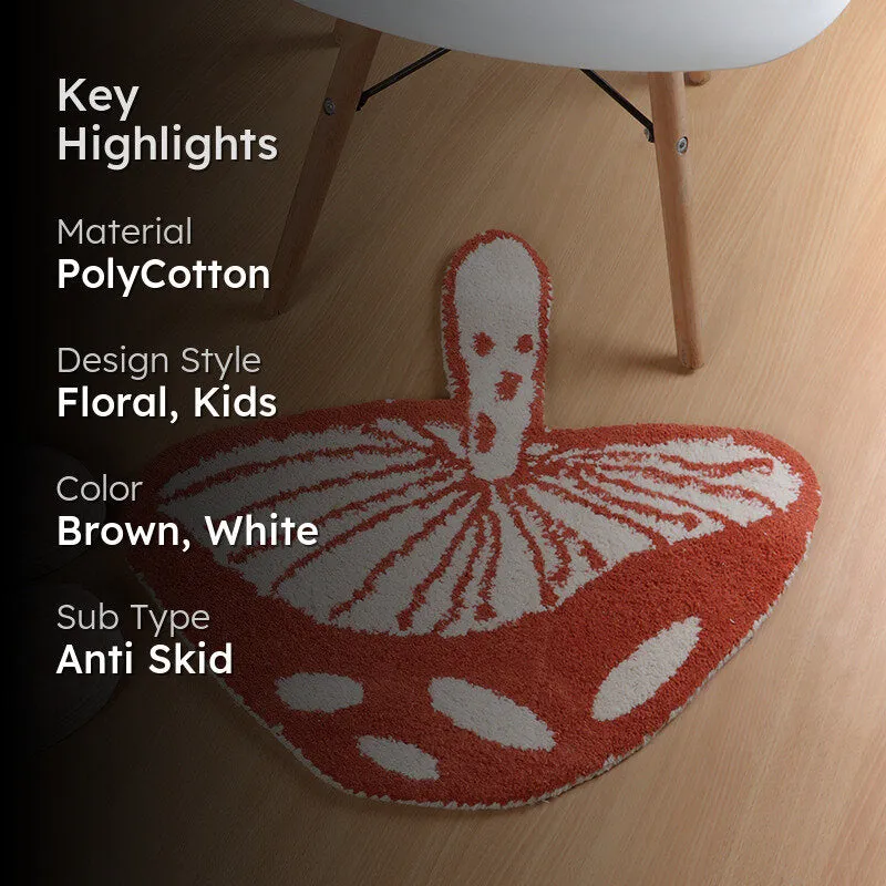 Shroom Fantasy Poly Cotton Bath Mat media 2