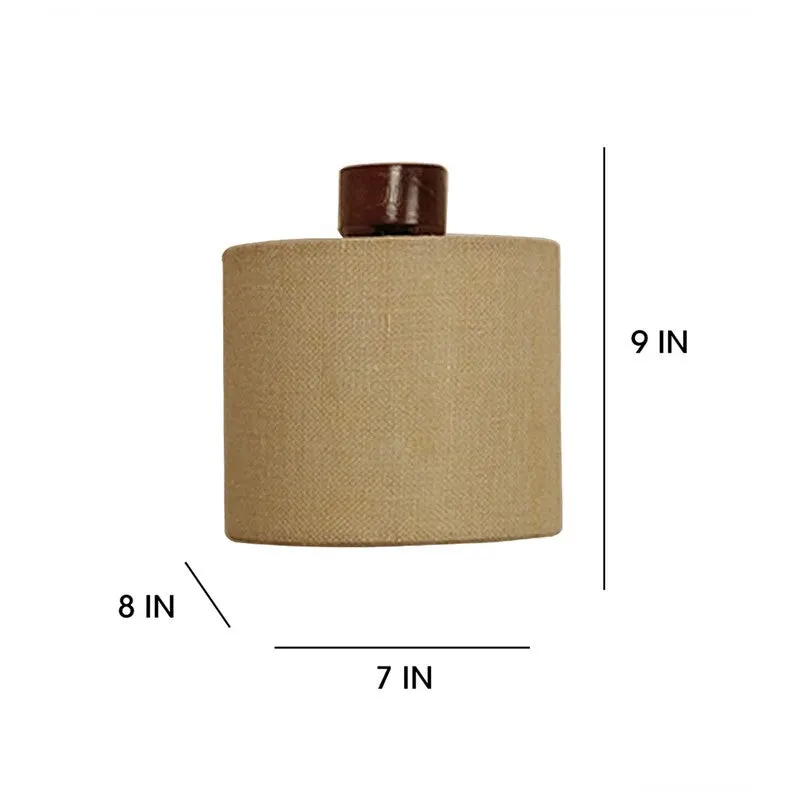 Plenaris Jute & Wooden Wall Lamp media 7