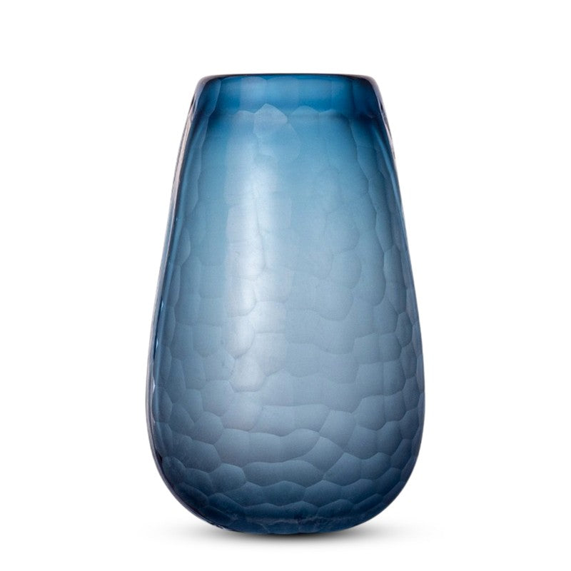 Quantix Glass Vase - Blue media 6