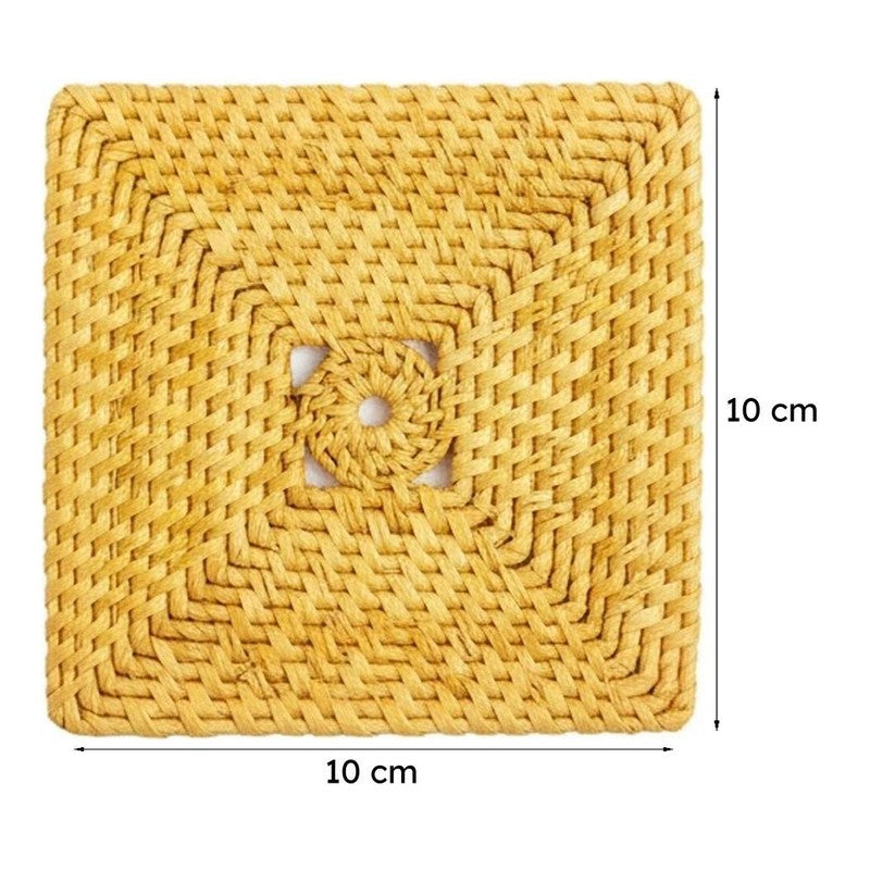 Trishan Natural Fiber Coaster - Set Of Six media 7