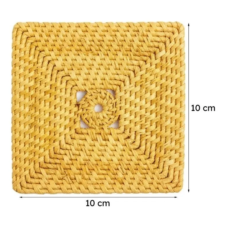 Trishan Natural Fiber Coaster - Set Of Six media 7