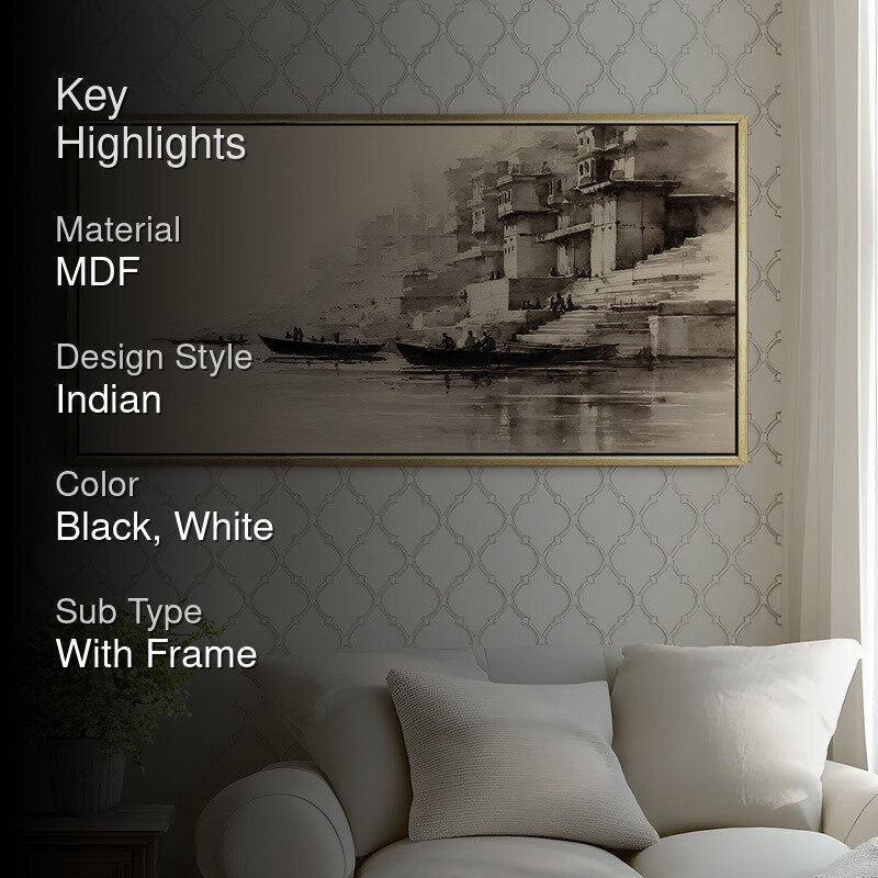 Timeless Ghats of Kashi Wall Art media 2