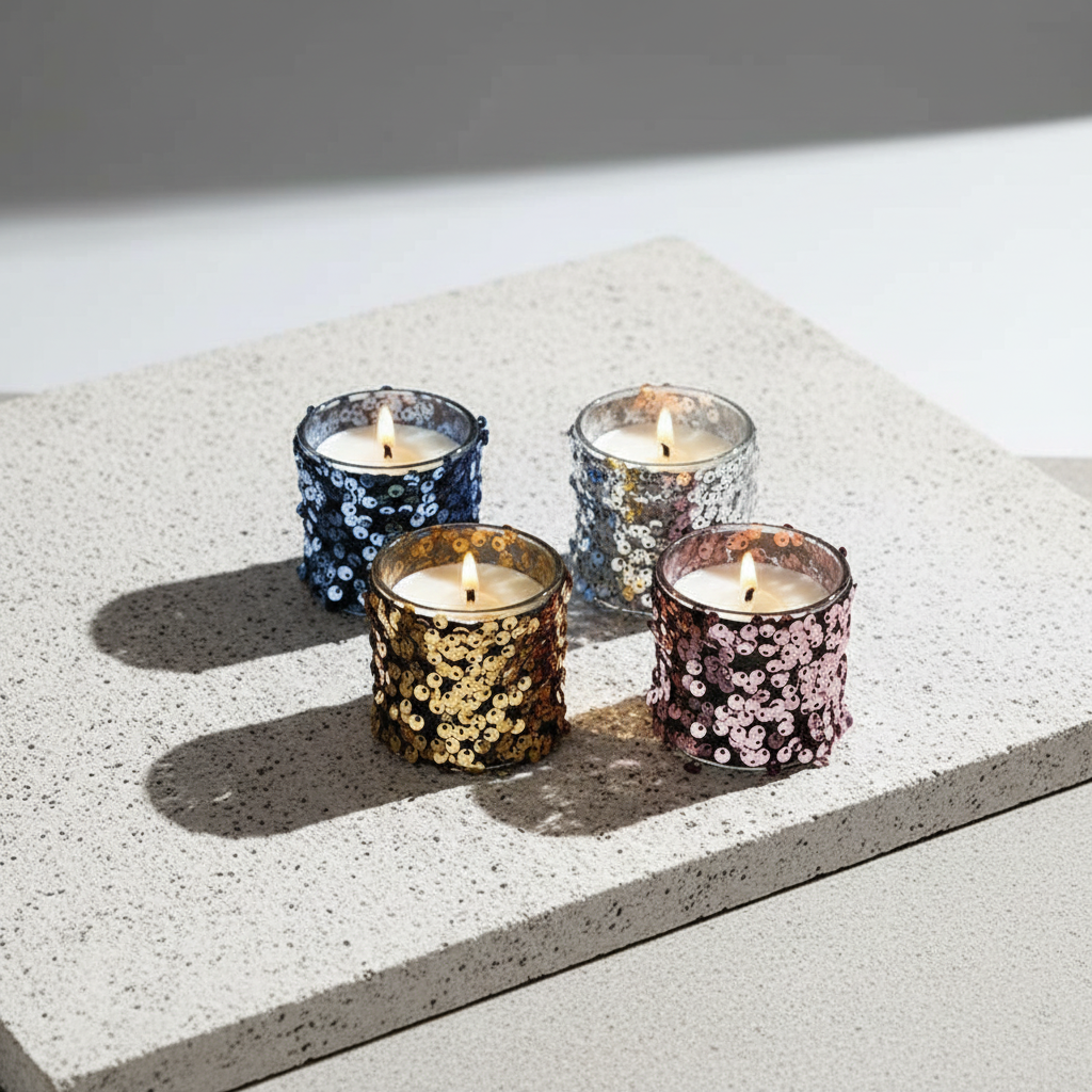 Soire - Set of 4 Scented Votive Candles
