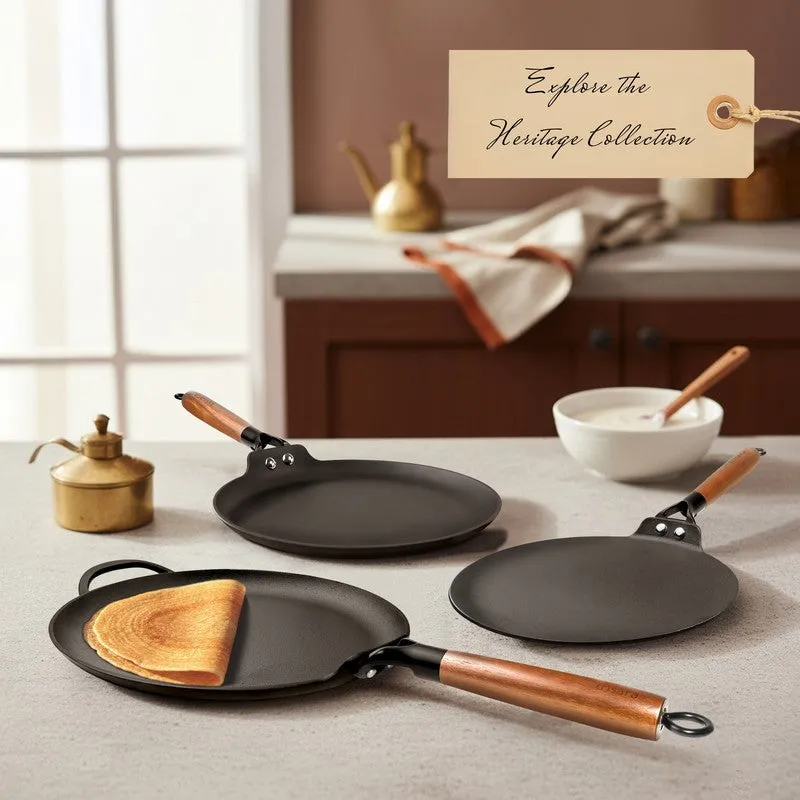 Embassy Grilledge Matte Finish Cast Iron Dosa Tawa media 6