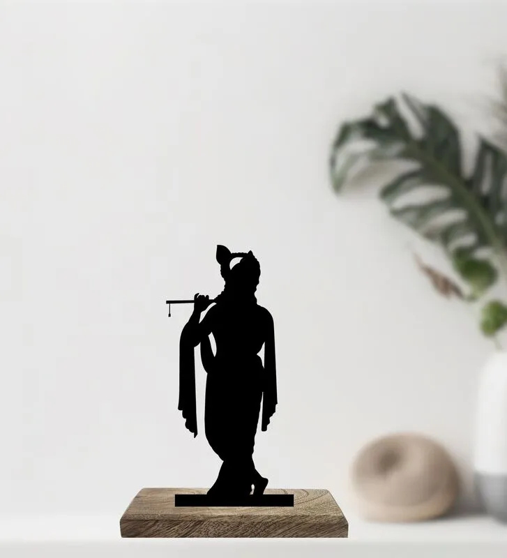 Radhe Krishna Showpiece - Set Of Two media 5