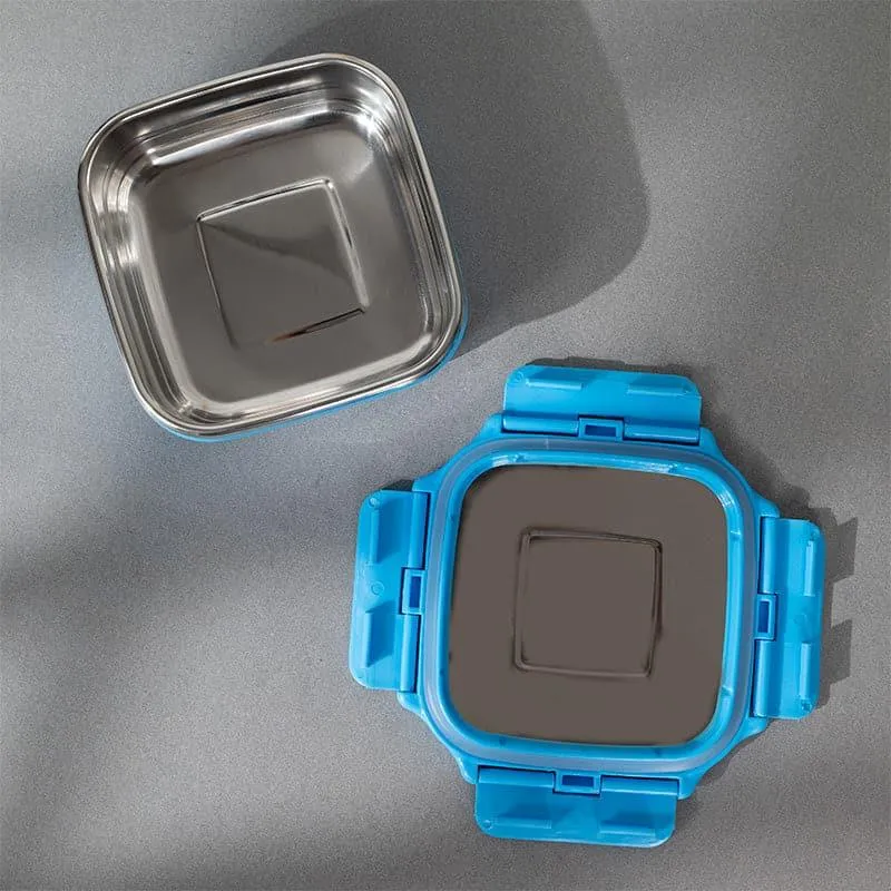 Vault Microwave Safe Lunch Box (Light Blue) - 300 mL media 6