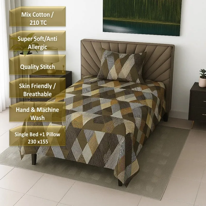 Urbaneva Bedsheet - 210 TC media 8