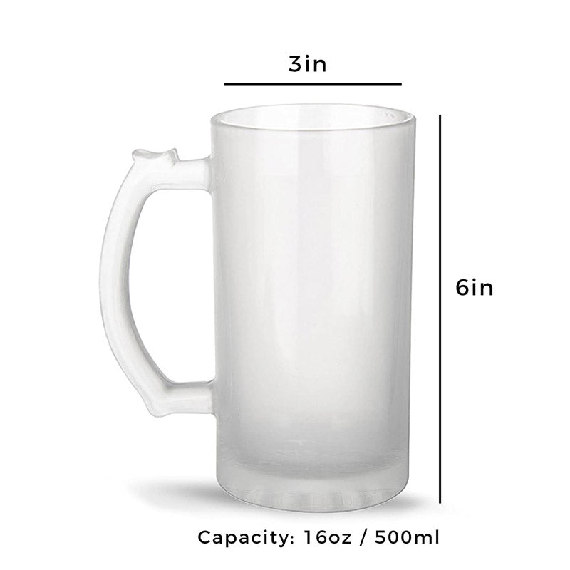 Aao Chill Karo Beer Mug - 400 ML media 5