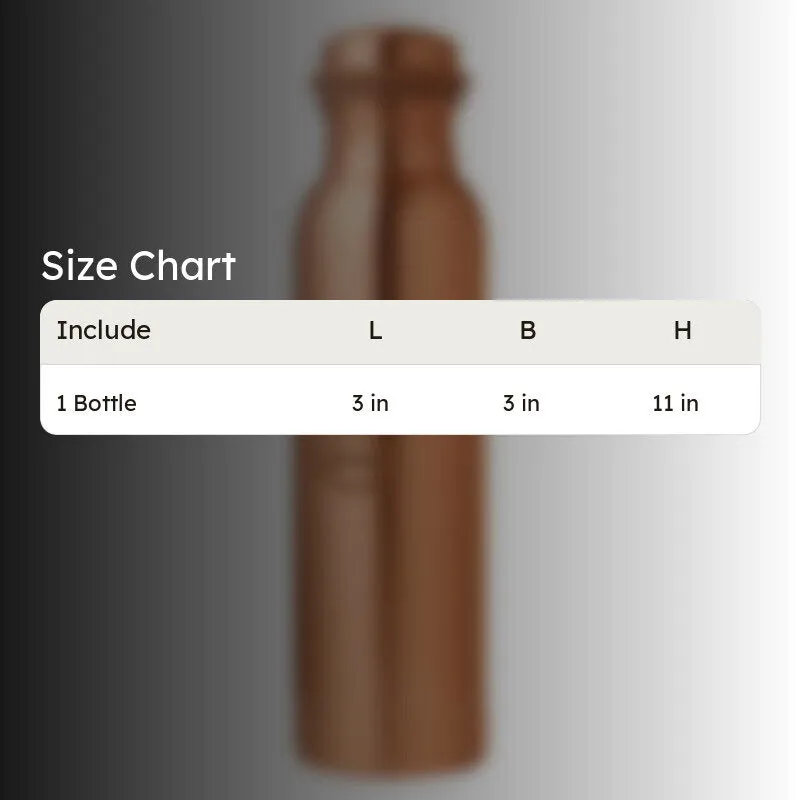 Lisa Copper Water Bottle - 900 mL media 6