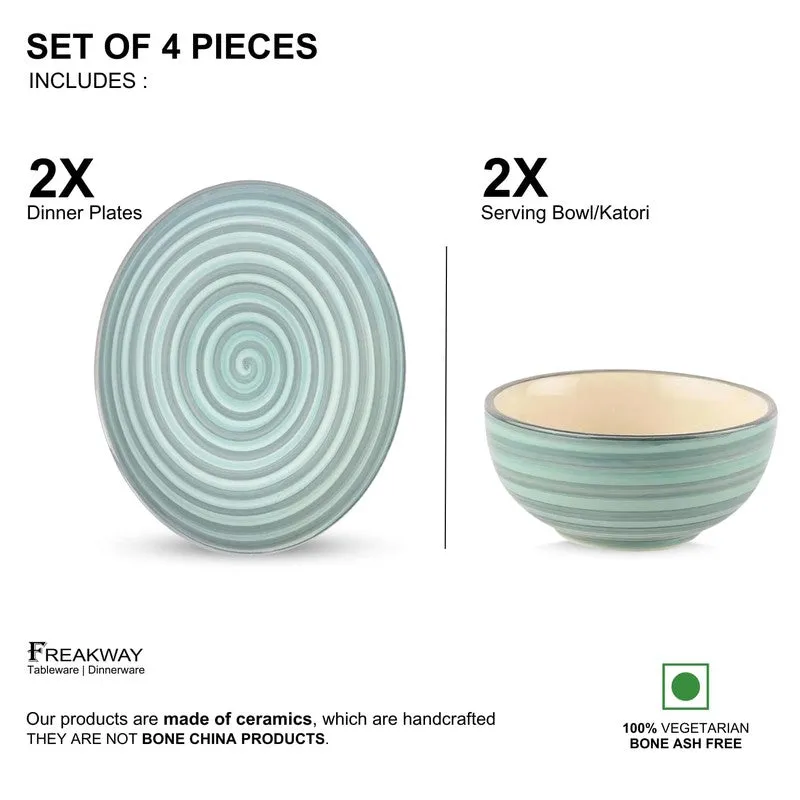 Velmora Quora Dinner Set - 4 Piece Set media 4