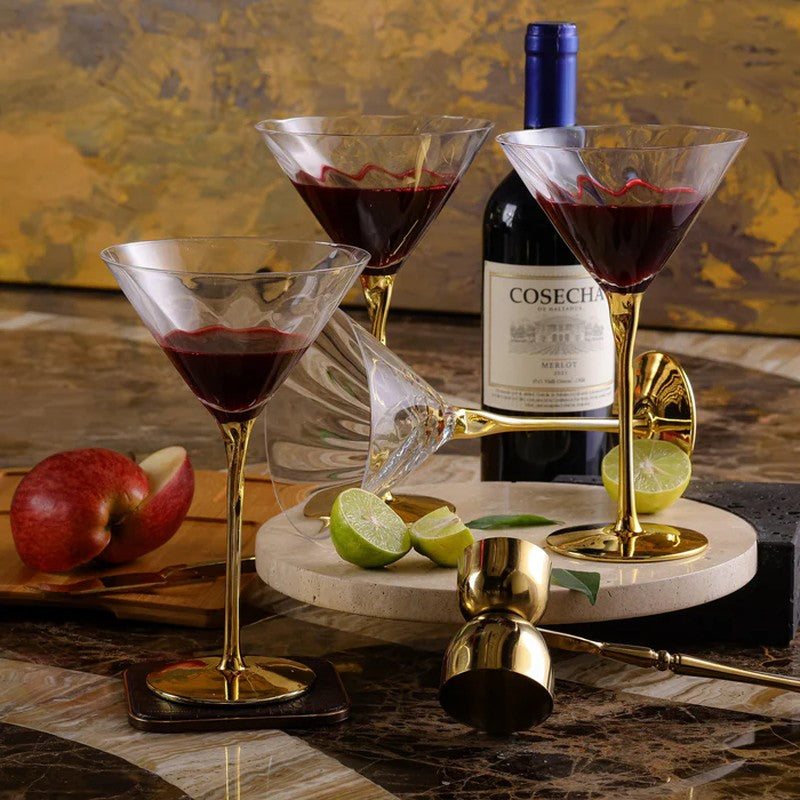 Luxe Clink Wine Glasses (240 mL Each ) - Set of Four
