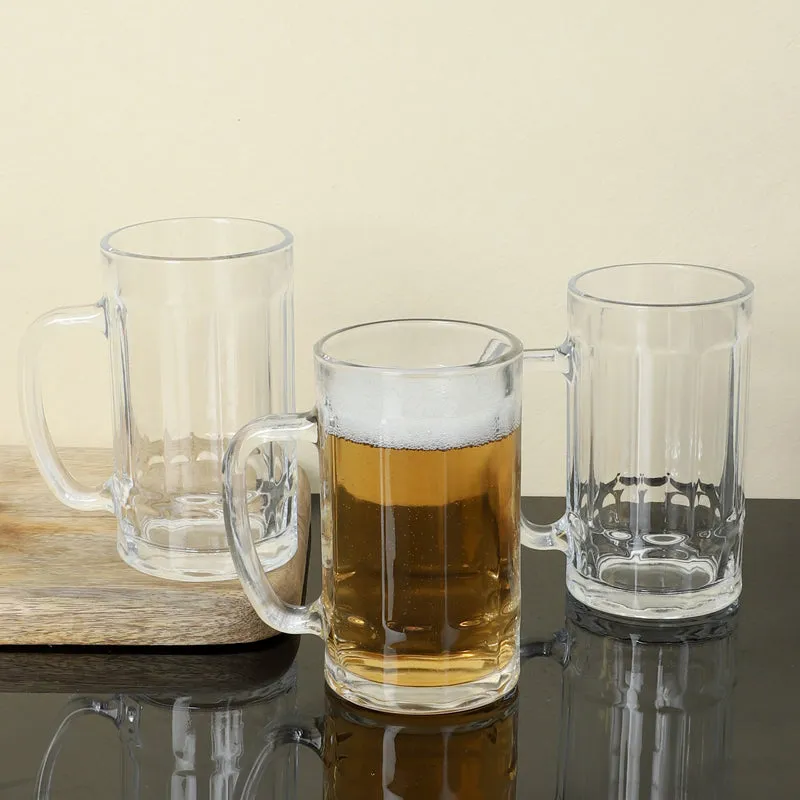 Vernon Beer Mug (400 ML) - Set Of Three media 1