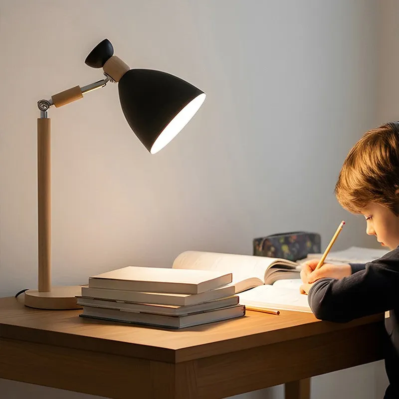 AarviDecor Sienna Accent Metal Table Lamp - Black media 4
