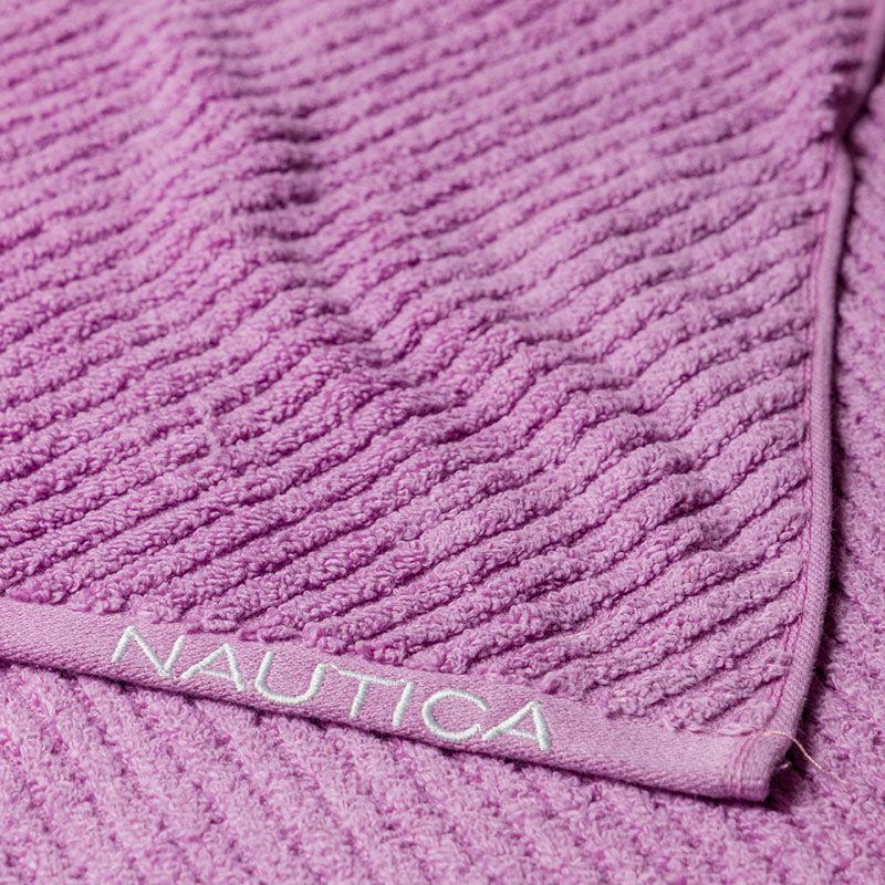 Nautica Riviera Soft Cotton Hand Towel (Lilac) - Set Of Six media 6
