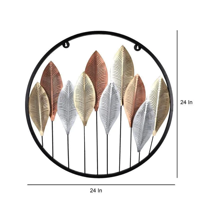 Sylva Leaf Iron Wall Accent media 6